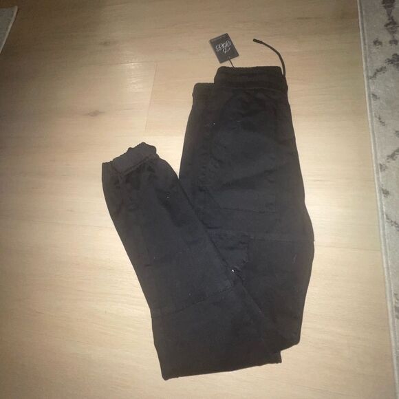 B33 INSPIRED MENS BLACK LYNDON CARGO JOGGER 30x32 - Picture 10 of 16